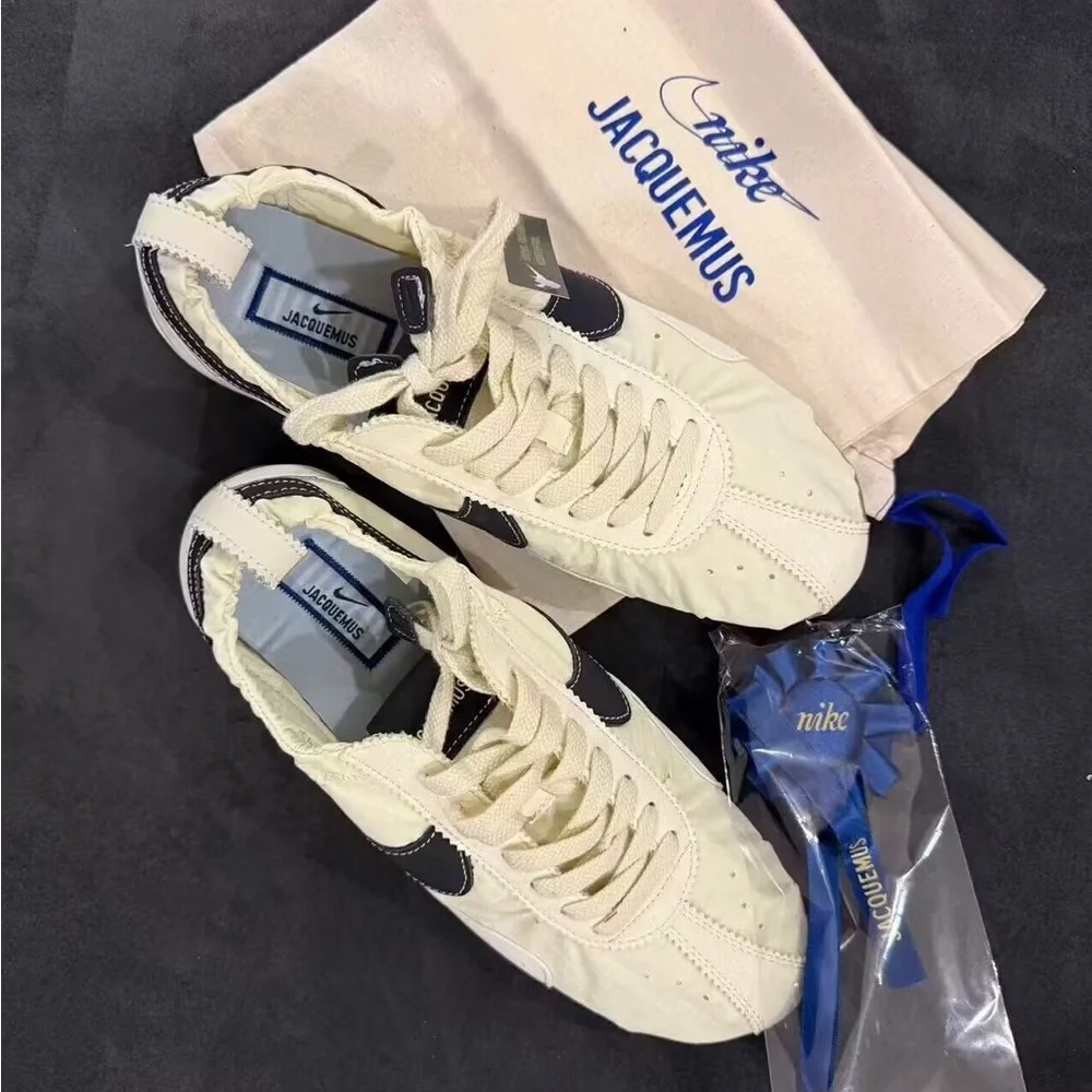 Jacquemus x Nike Women’s Moon Shoe SP Alabaster Cream Gasual Retro Shoes